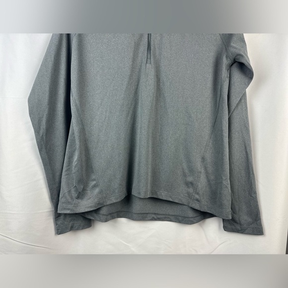 Nike Ready Men's Dri-FIT 1/4-Zip Fitness Top. Size Large. Gray. - Picture 4 of 11